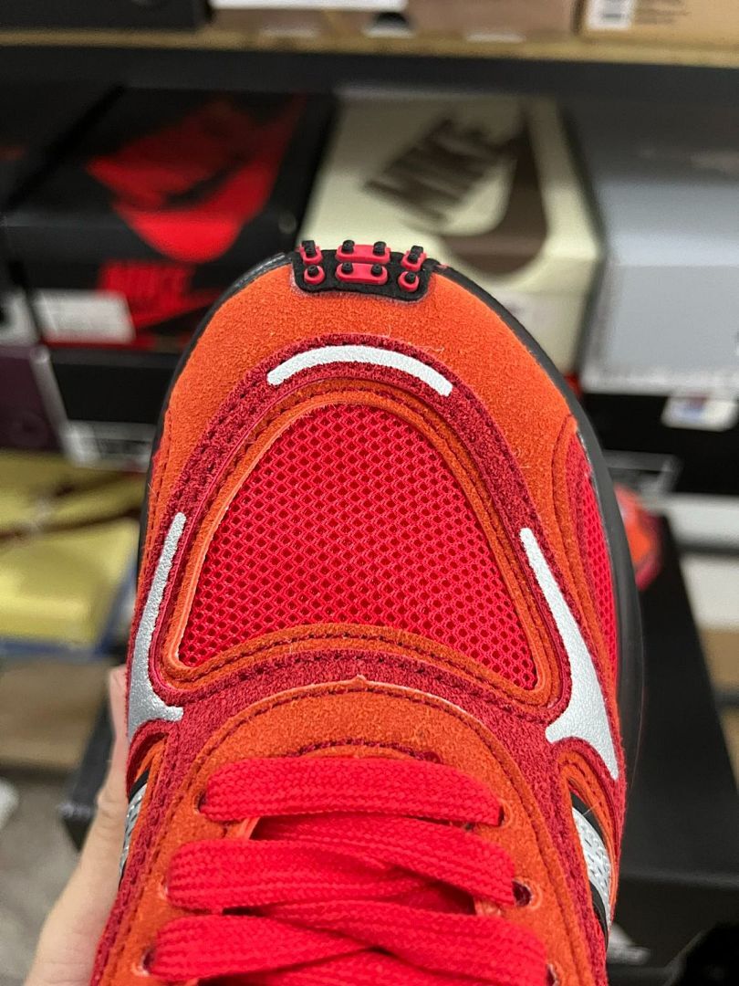 Adidas Oznova Solar Red Bright Orange Core Black HP7919 Men's Lifestyle Sneakers Shoes