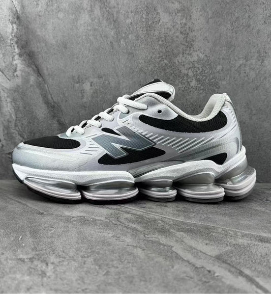 New Balance 1906R Metallic Silver Black Bubble Sole Running Shoes Trainers Sneakers