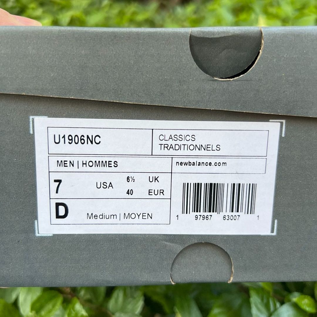New Balance 1906R Black White Silver Sneakers M1906RCD Men's Women's Lifestyle Running Shoes Trainers