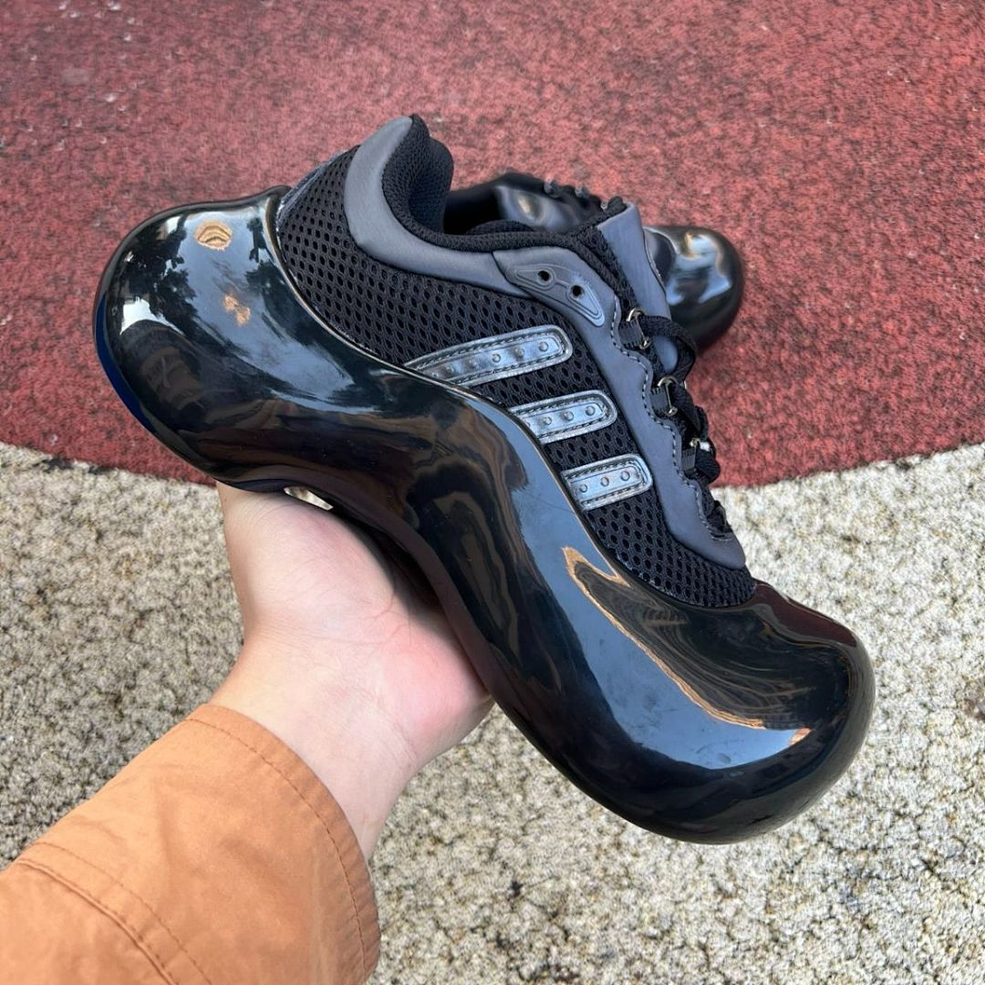 Adidas Adifom TRX Low Core Black Carbon Grey Six ID1647 Men's Women's Chunky Lifestyle Sneakers Shoes