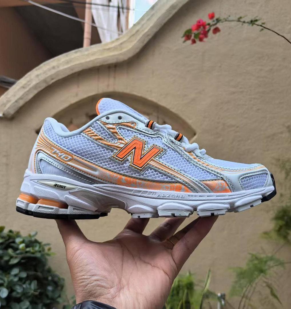 New Balance 1906R Sea Salt Bright Orange Running Shoes M1906RSF