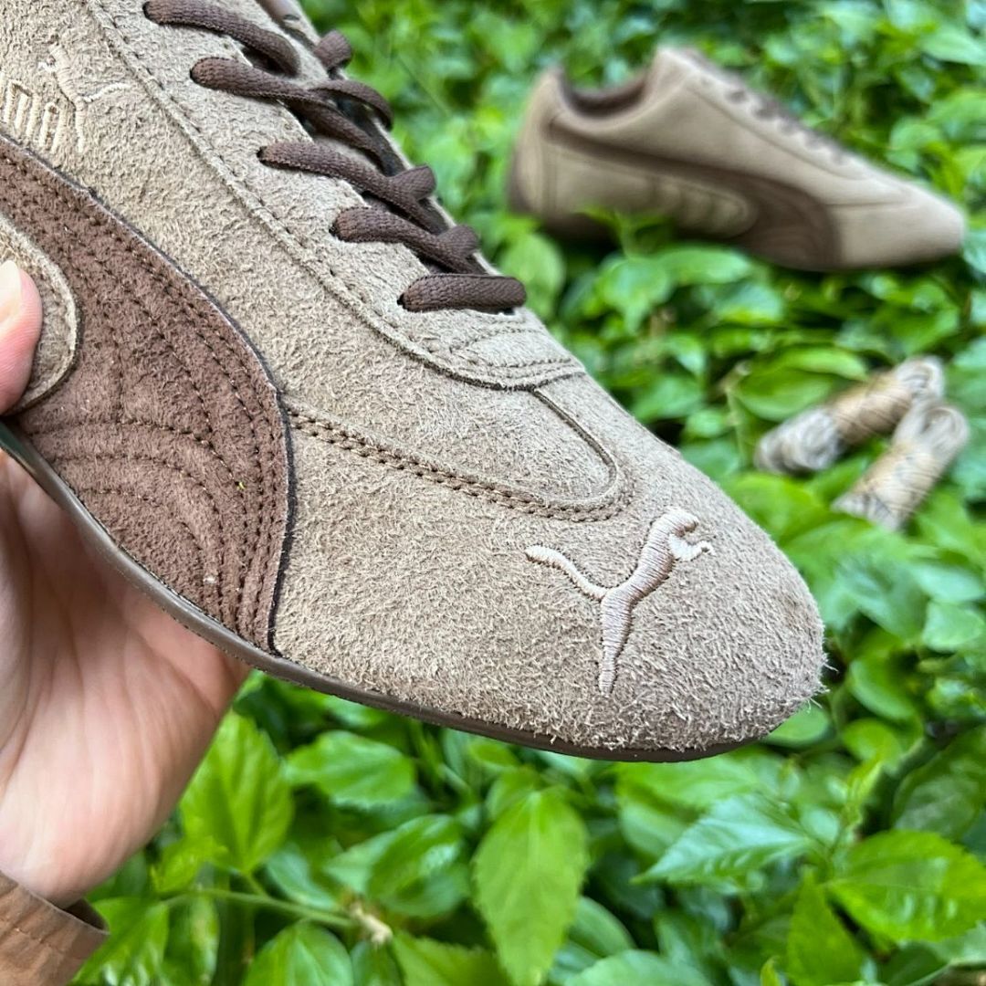 Puma Speedcat LS Suede Khaki Tan Brown Men's Lifestyle Driving Shoes Sneakers