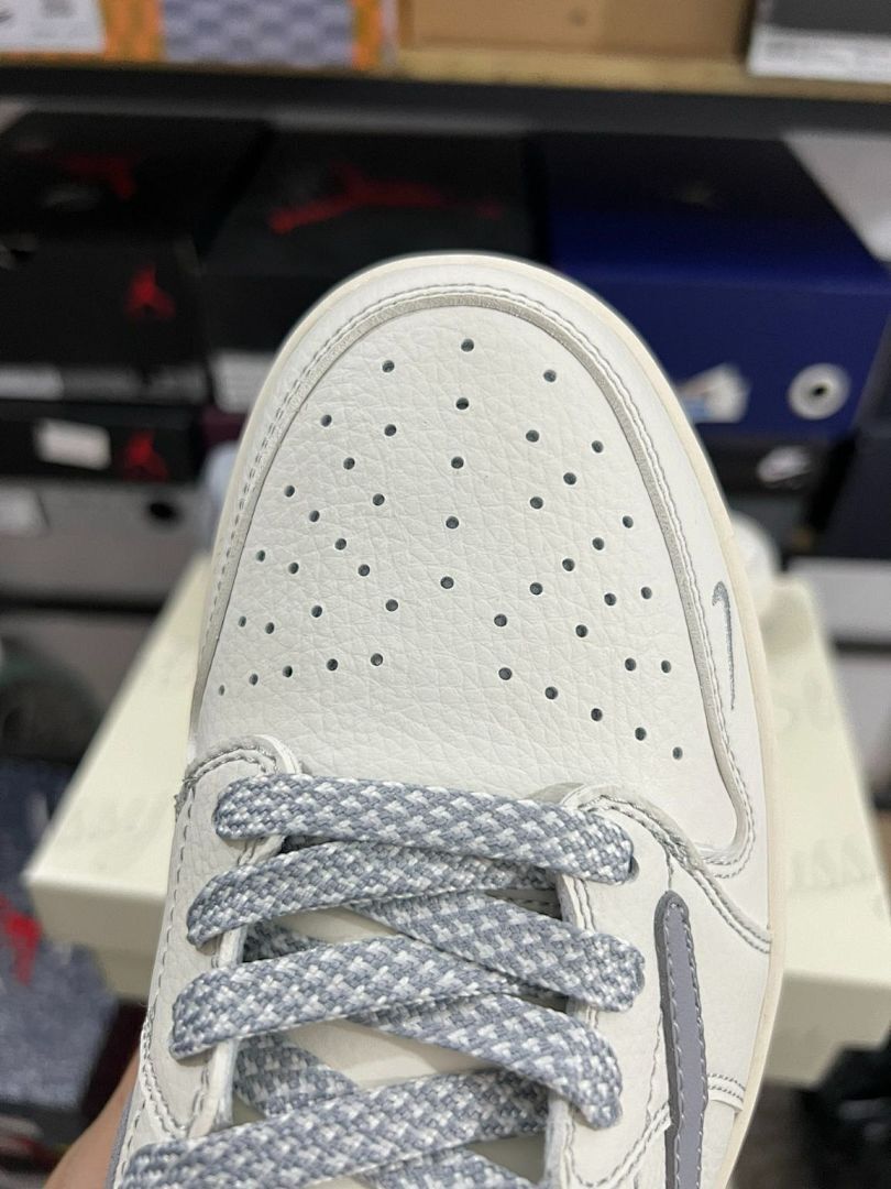 Stüssy Nike Air Force 1 Low Cream Grey