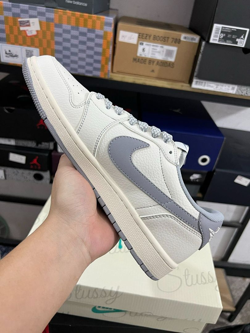 Stüssy Nike Air Force 1 Low Cream Grey