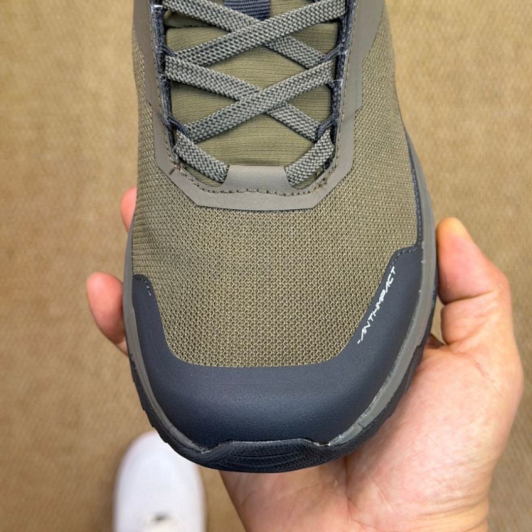 Made To Climb Men's Vibram Hiking Trekking Approach Shoes Olive Green Khaki Grey Outdoor Trail Footwear