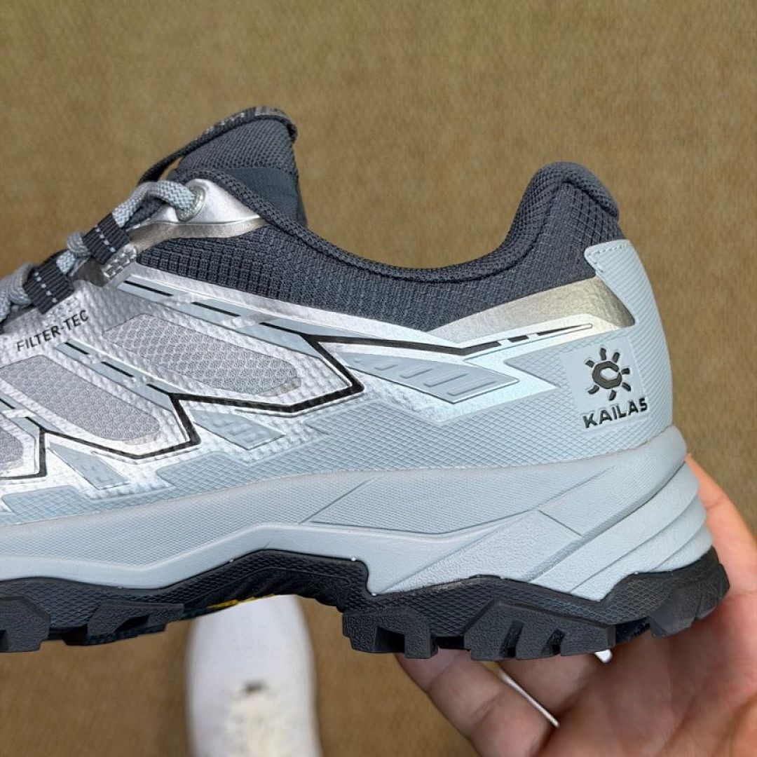 Kailas Filter-Tec Outdoor Hiking Trail Running Shoes Grey/Silver Men's Women's Trekking Footwear