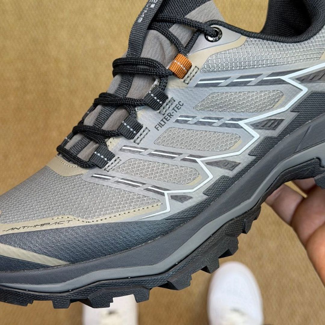 KAILAS FILTER-TEC Waterproof Breathable Men's Trail Running Hiking Shoes Grey