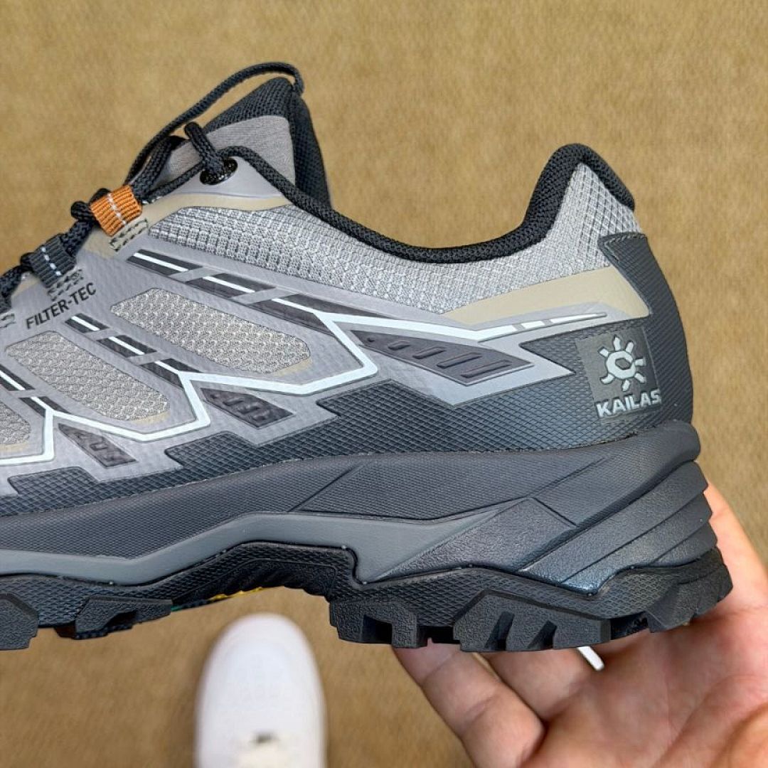 KAILAS FILTER-TEC Waterproof Breathable Men's Trail Running Hiking Shoes Grey