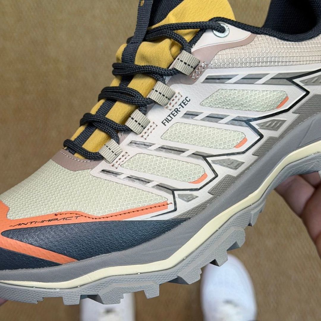 Kailas FILTER-TEC Waterproof Hiking Trail Running Shoes Men's Women's Outdoor Trekking Footwear Beige Grey Orange