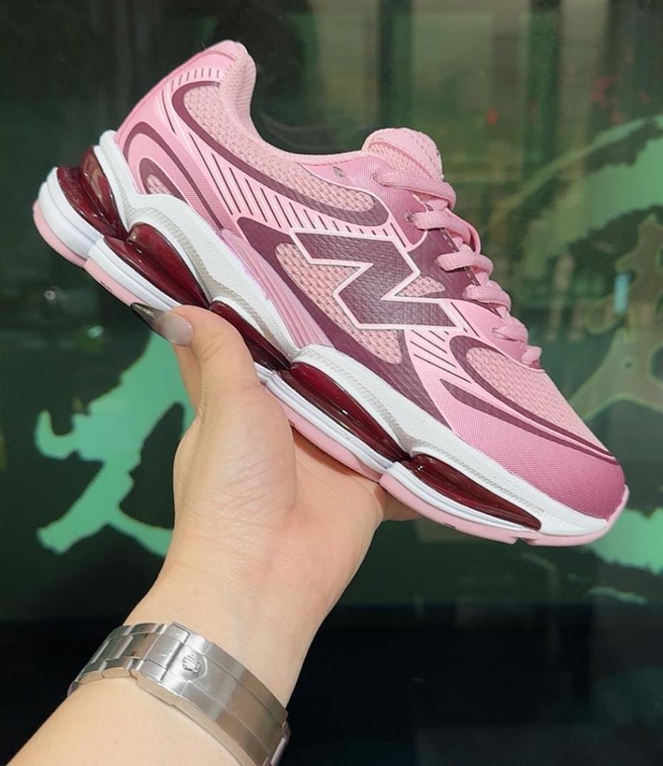 New Balance 1906R Rose Pink Burgundy White Sneakers M1906RT Lifestyle Running Shoes