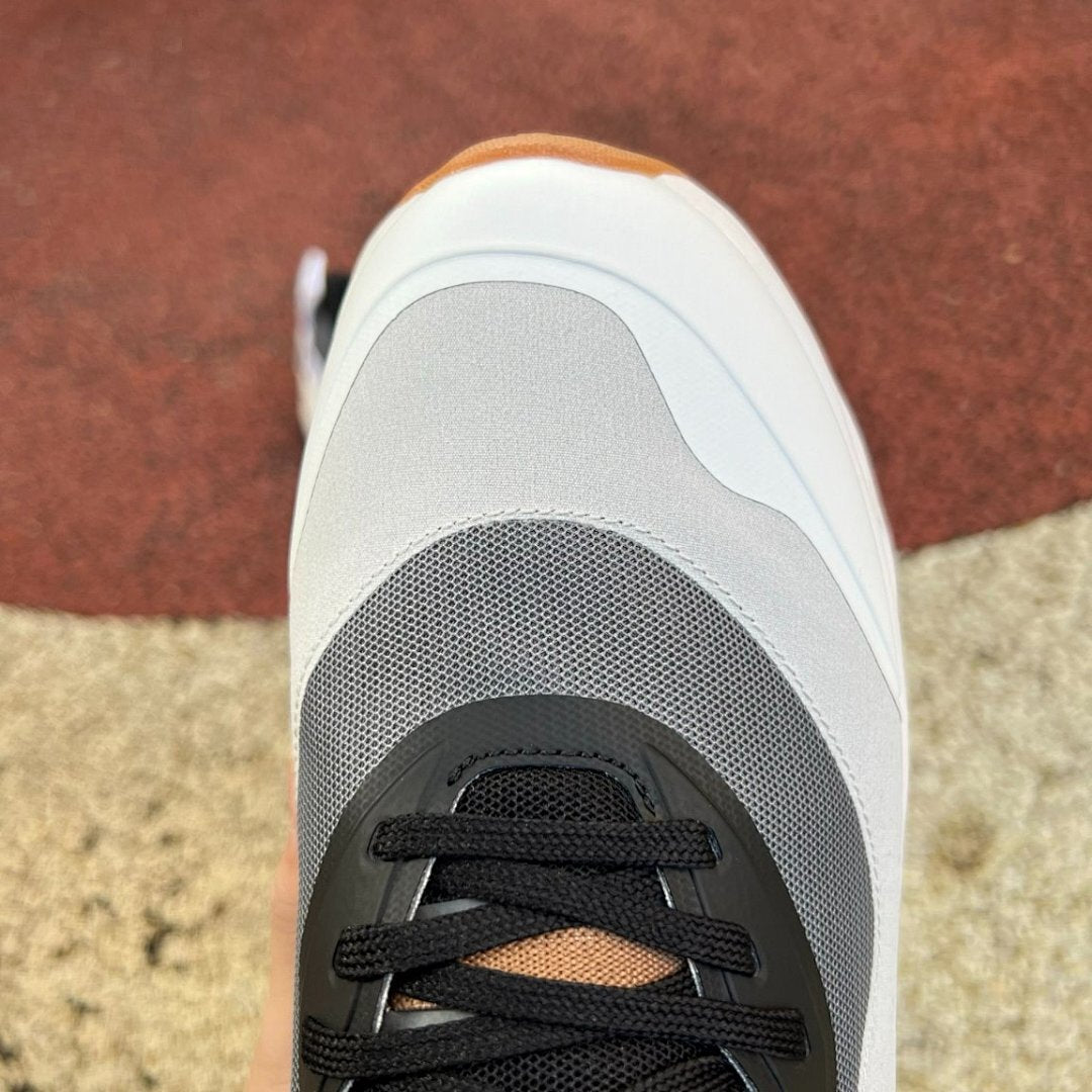 On Cloud Tеophase Running Shoes Lifestyle Sneakers Black White Grey Gum