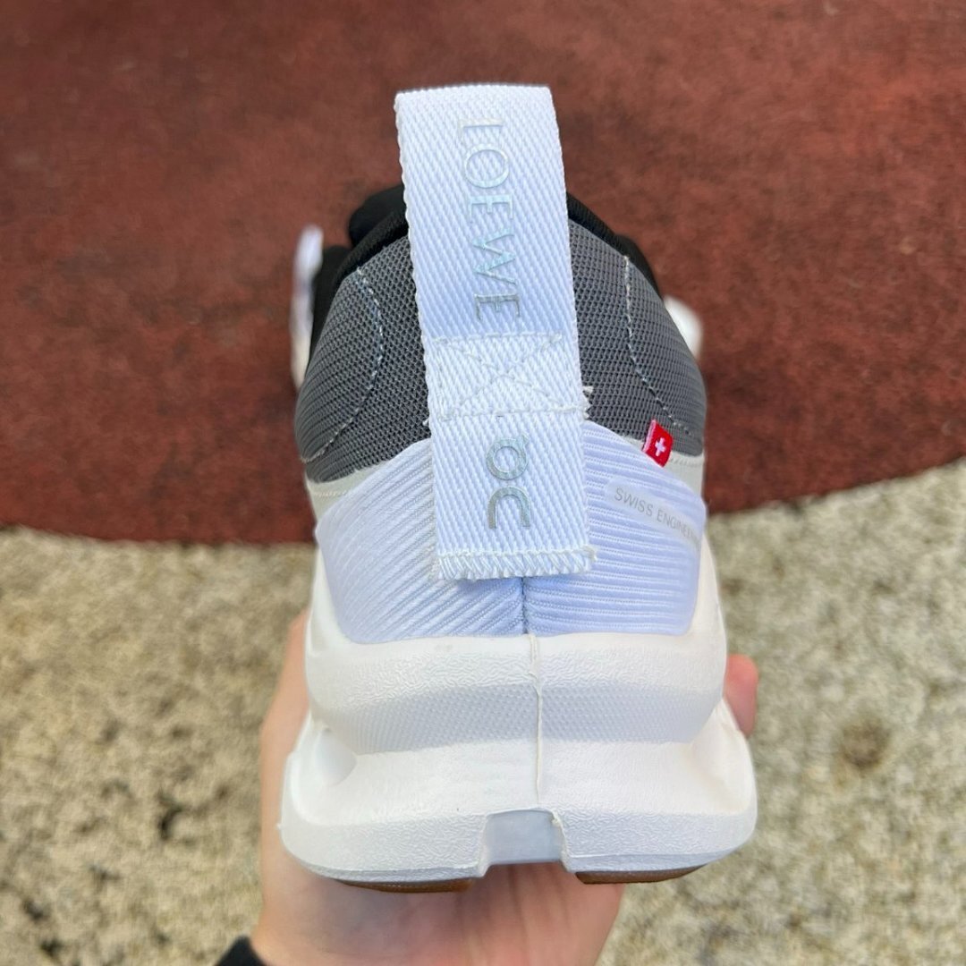 On Cloud Tеophase Running Shoes Lifestyle Sneakers Black White Grey Gum
