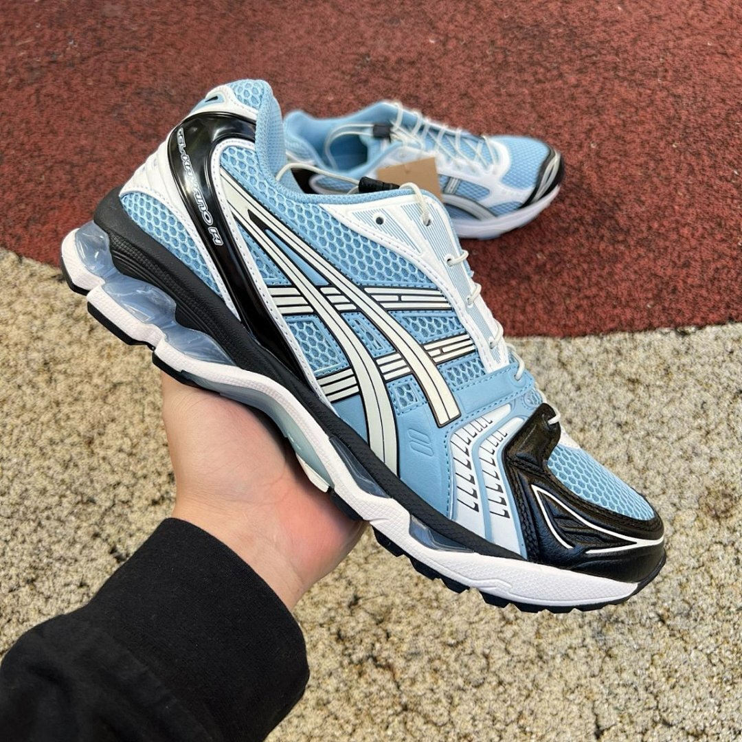 ASICS GEL-Kayano 14 Pure Silver Glacier Grey (1201A019-021) Sky Blue White Black Running Shoes Men's Women's Sneakers Trainers