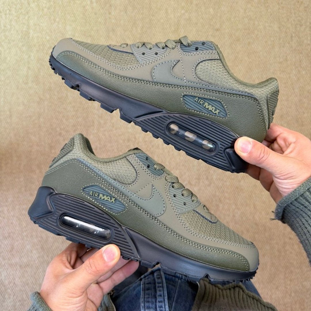Nike Air Max 90 Medium Olive Black Men's Shoes FD0657-200
