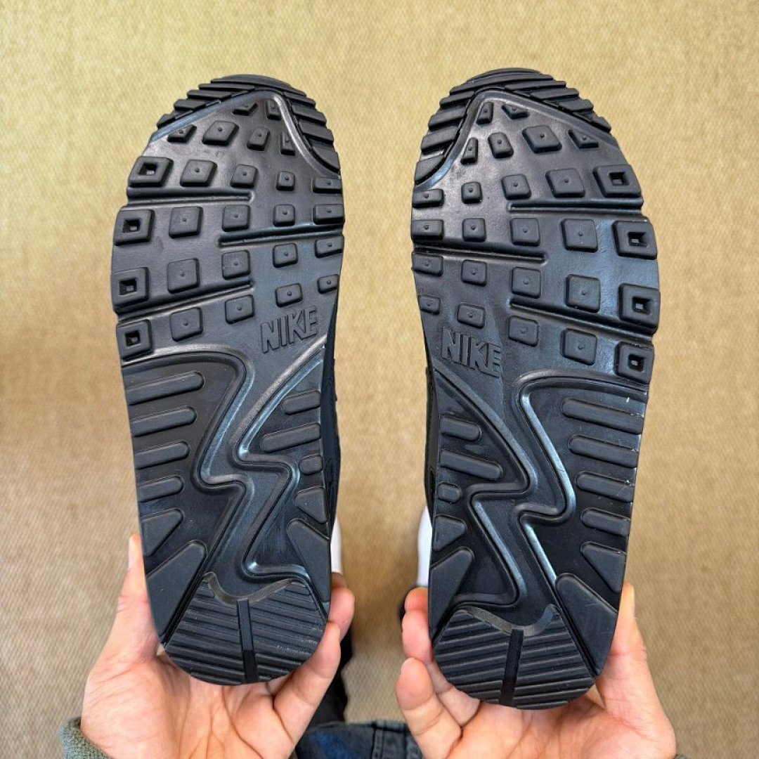 Nike Air Max 90 Triple Black Sneakers Shoes Trainers CN8490-003 Men's Women's Unisex Lifestyle Running Casual