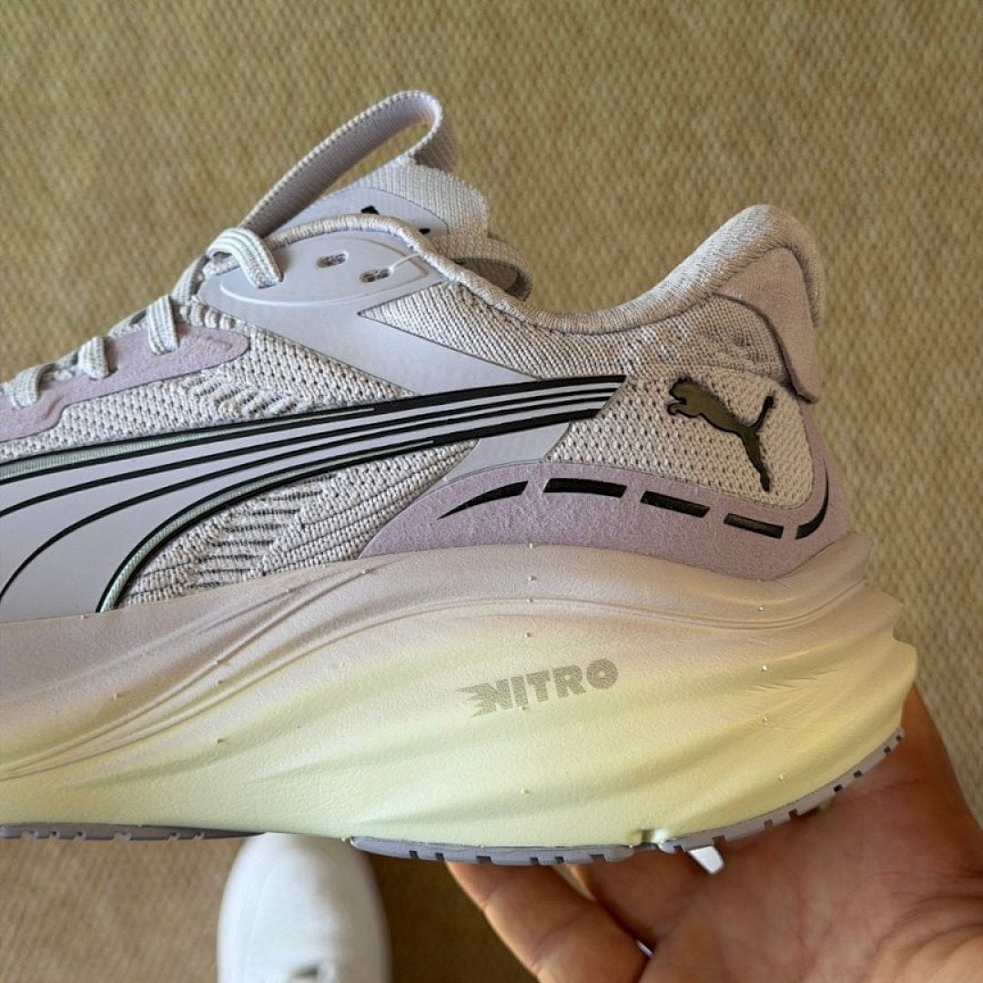 Puma Deviate Nitro 3 Women's Running Shoes Lavender Fog / Puma Black / Frosted Ivory (Product Code: 379471-01)