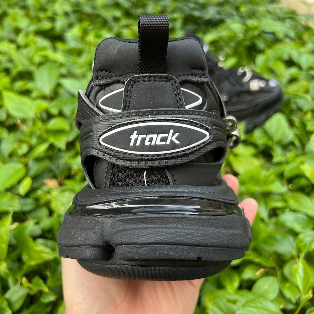 Balenciaga Track Trainer Sneaker All Black Men's Women's Luxury Designer Shoes