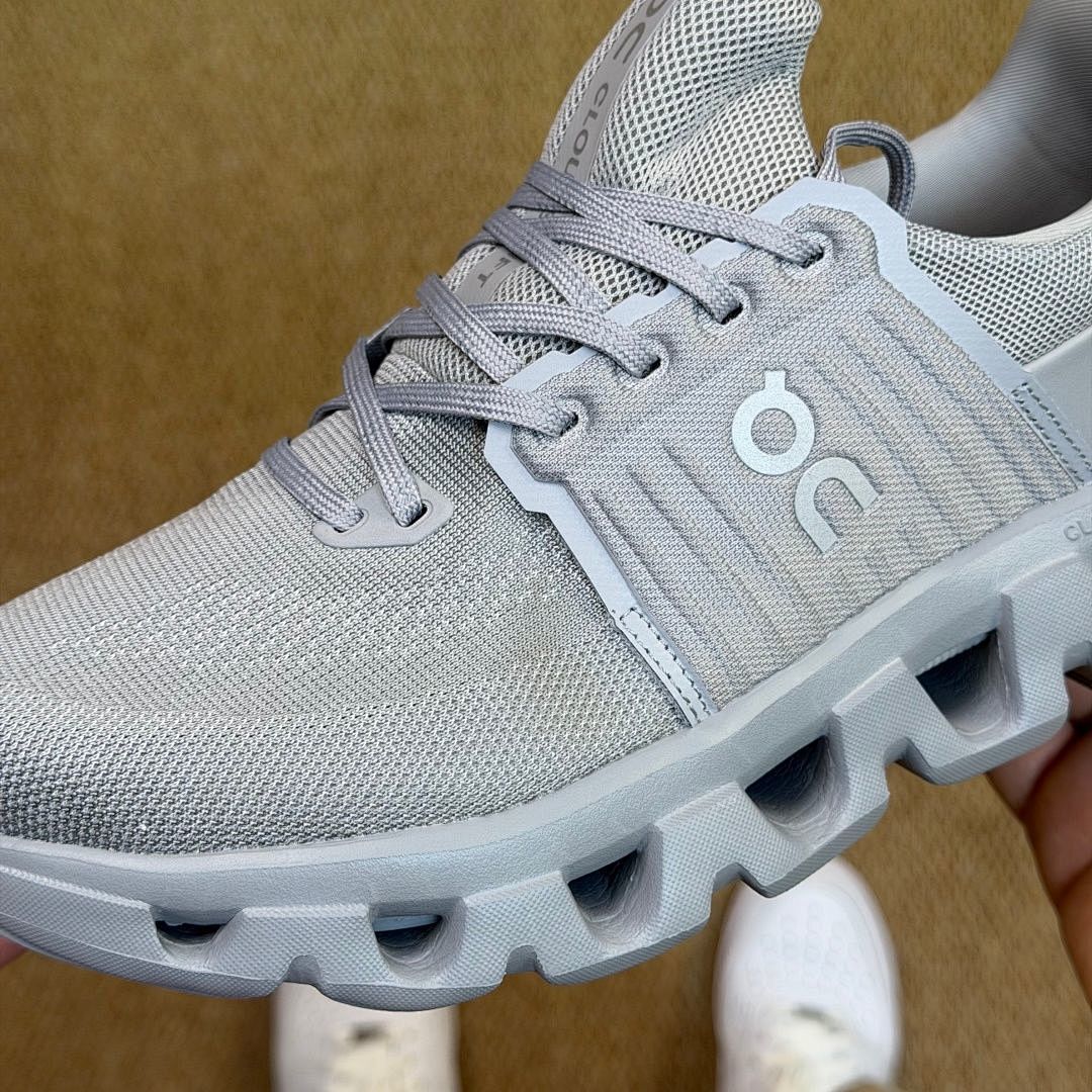On Running Cloudgo Men's Women's Running Shoes Glacier White 57.98980 CloudTec Sneakers Trainers