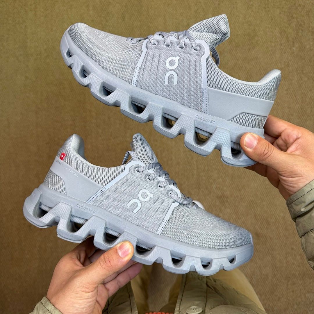 On Running Cloudgo Men's Women's Running Shoes Glacier White 57.98980 CloudTec Sneakers Trainers