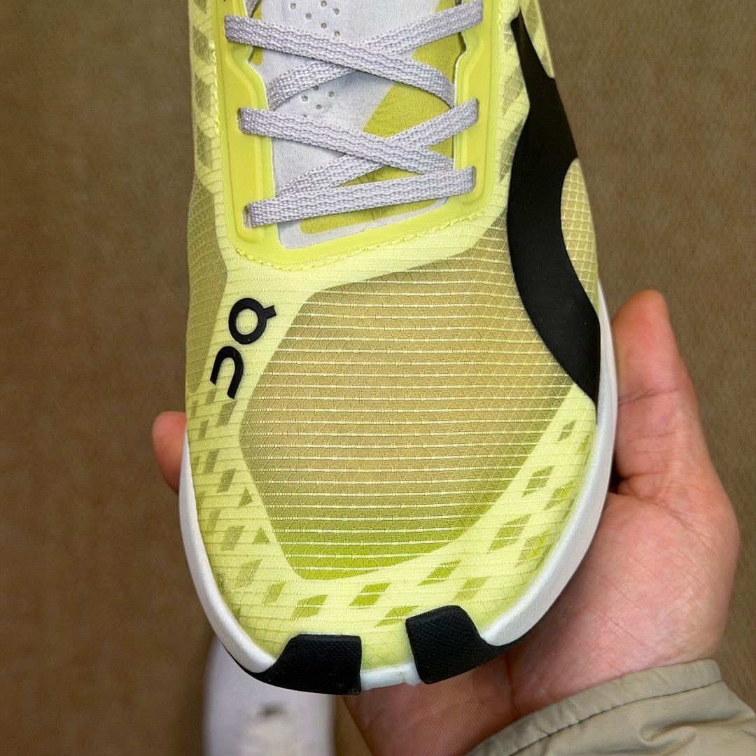 On Running Cloudmonster 2 Men's Road Running Shoes - Undyed White / Limelight (3ME10071380)