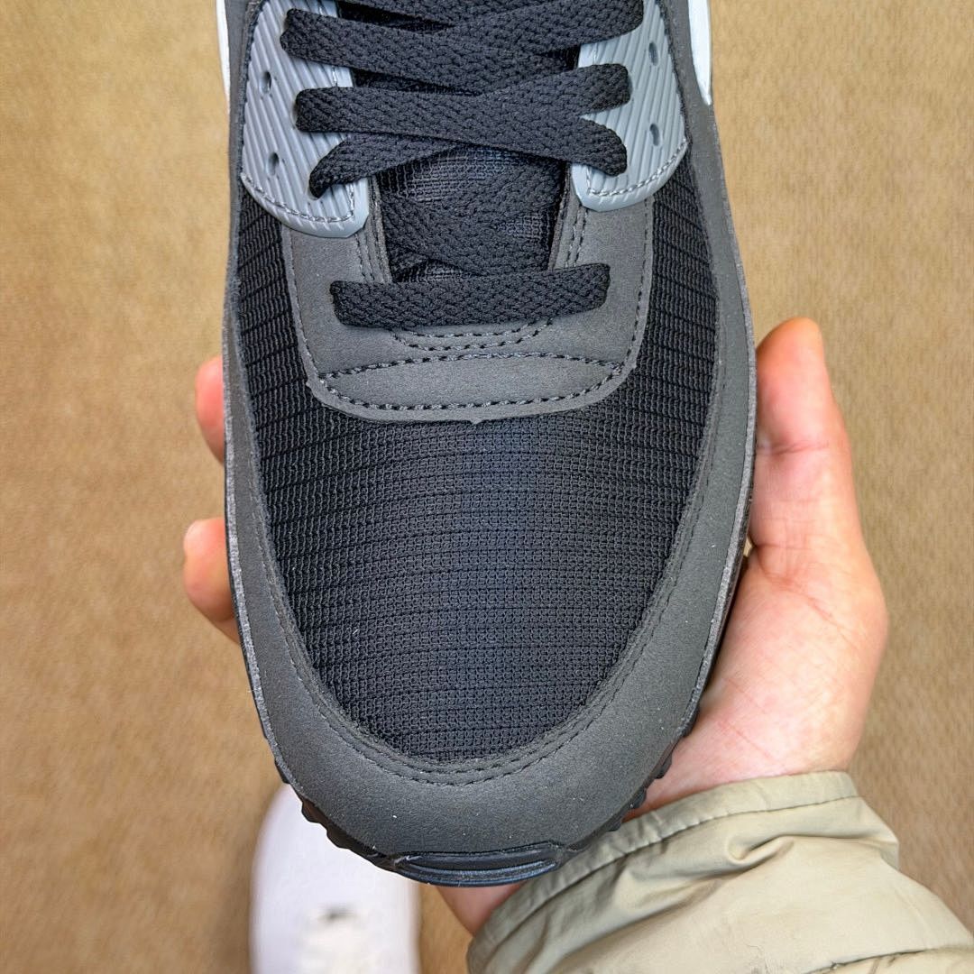 Nike Air Max 90 Black Anthracite White Grey Fog Men's Lifestyle Sneakers FD0663-001