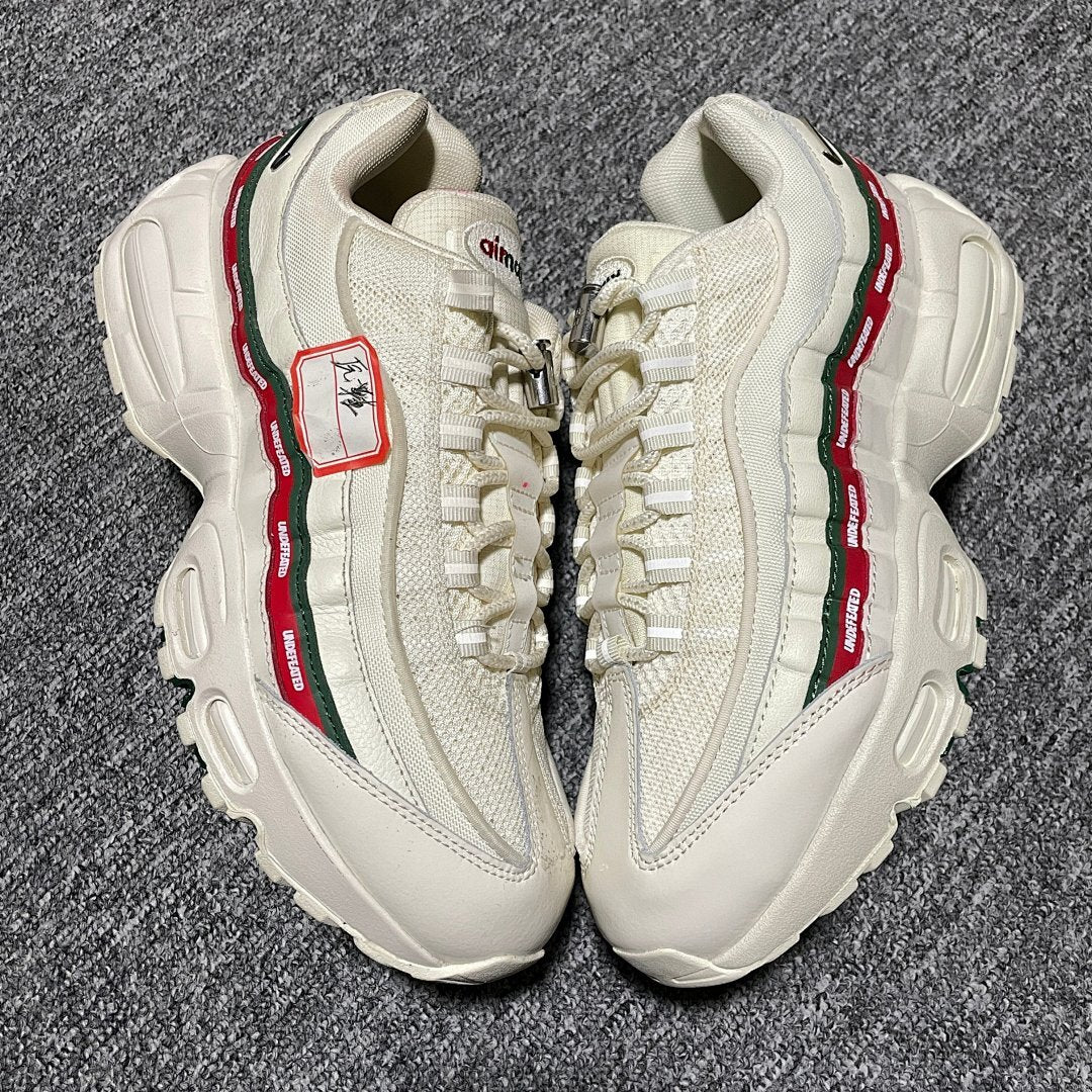 Nike Air Max 95 Undefeated Black DH6227-001 Men's Sneakers Shoes Nike Air Max 95 Undefeated White DH6227-100 Men's Sneakers Shoes