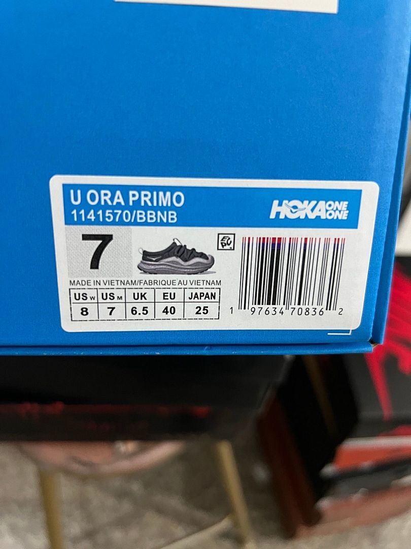 Hoka Hopara 2 Men's Hiking Trail Shoes Sneakers Black Castlerock 1147515-BBLC