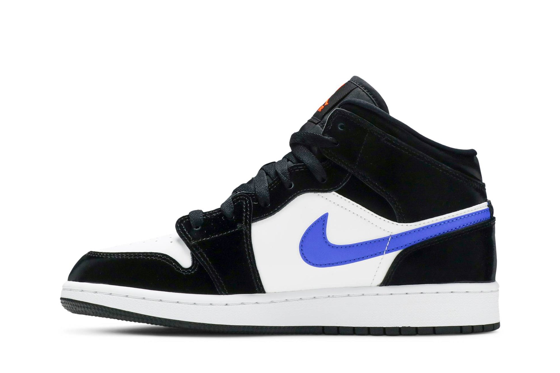 ( Grade School ) Air Jordan 1 Mid ‘Black Racer Blue’ 554725-084