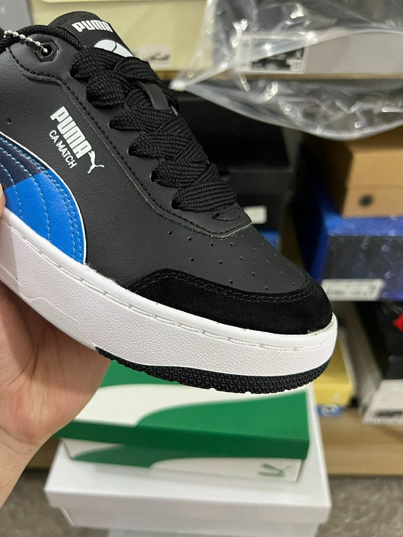 PUMA CA Match BMW M Motorsport Men's Sneakers Black White Blue Red 308072_01