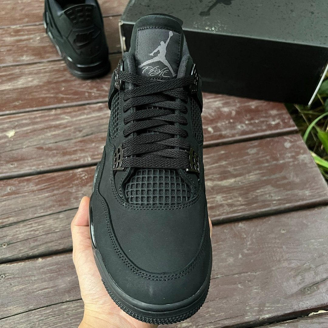 Nike Air Jordan 4 Retro Black Cat 2020 Men's Sneakers Shoes 308497-006