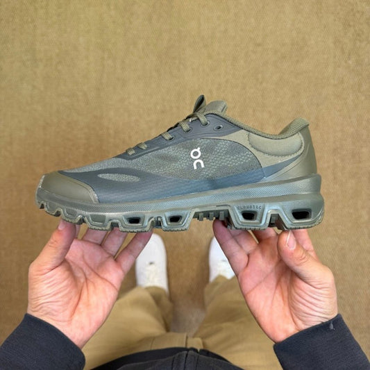On Cloudtilt CloudTec Phase Walking Shoes Jungle Green Olive