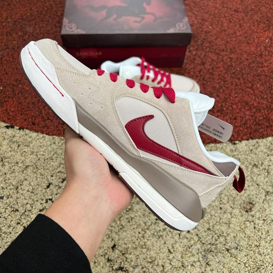Jordan System.23 Sail Cherrywood Red DR9758-106 Men's Lifestyle Sneakers