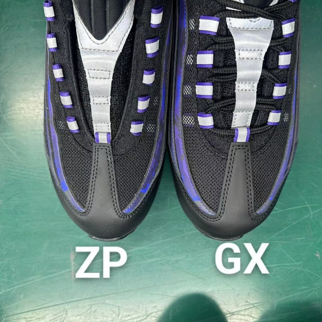 Nike Air Max 95 Black Blue Purple Camouflage Men's Sneakers
