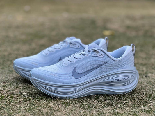 Nike ZoomX Invincible Run Flyknit 3 Running Shoes - Pure Platinum / Wolf Grey - FJ1046-001 - Men's Women's Cushioned Road Running Trainers Sneakers