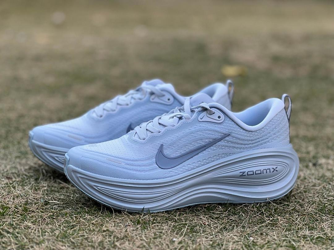 Nike ZoomX Invincible Run Flyknit 3 Running Shoes - Pure Platinum / Wolf Grey - FJ1046-001 - Men's Women's Cushioned Road Running Trainers Sneakers