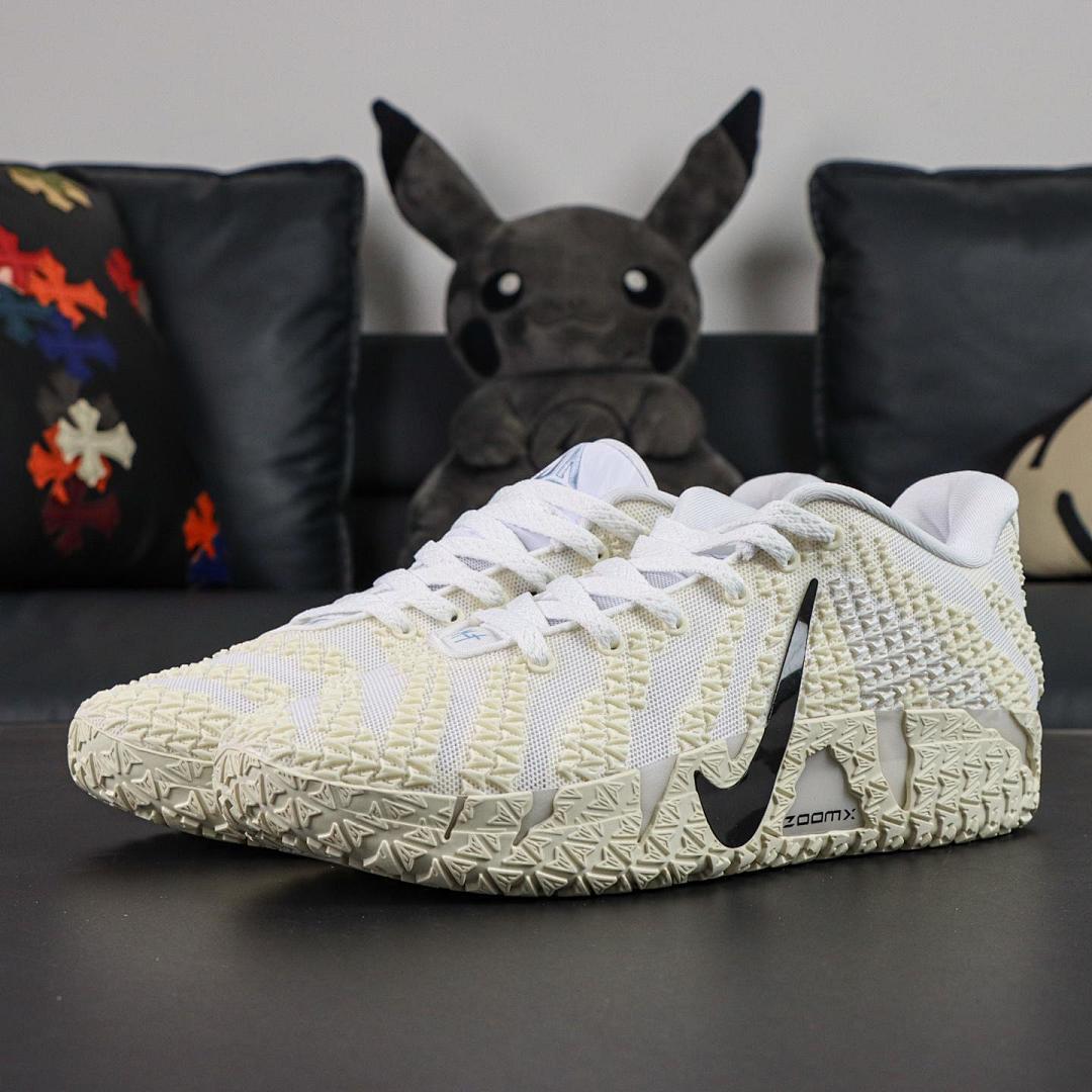 Nike Kyrie 4 ZoomX White Black Men's Basketball Sneakers
