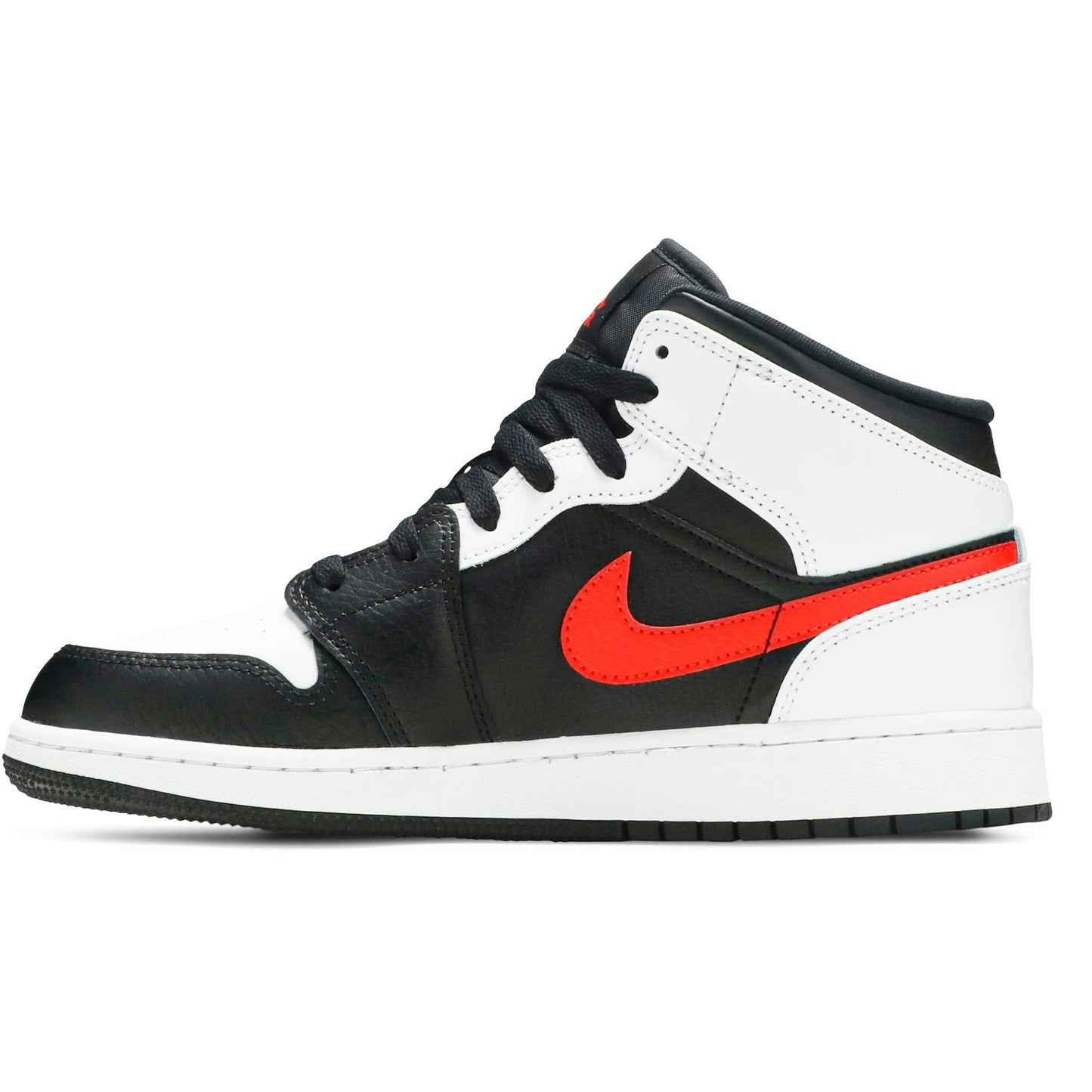 ( Grade School ) Air Jordan 1 Mid ‘Chile Red’ 554725-075