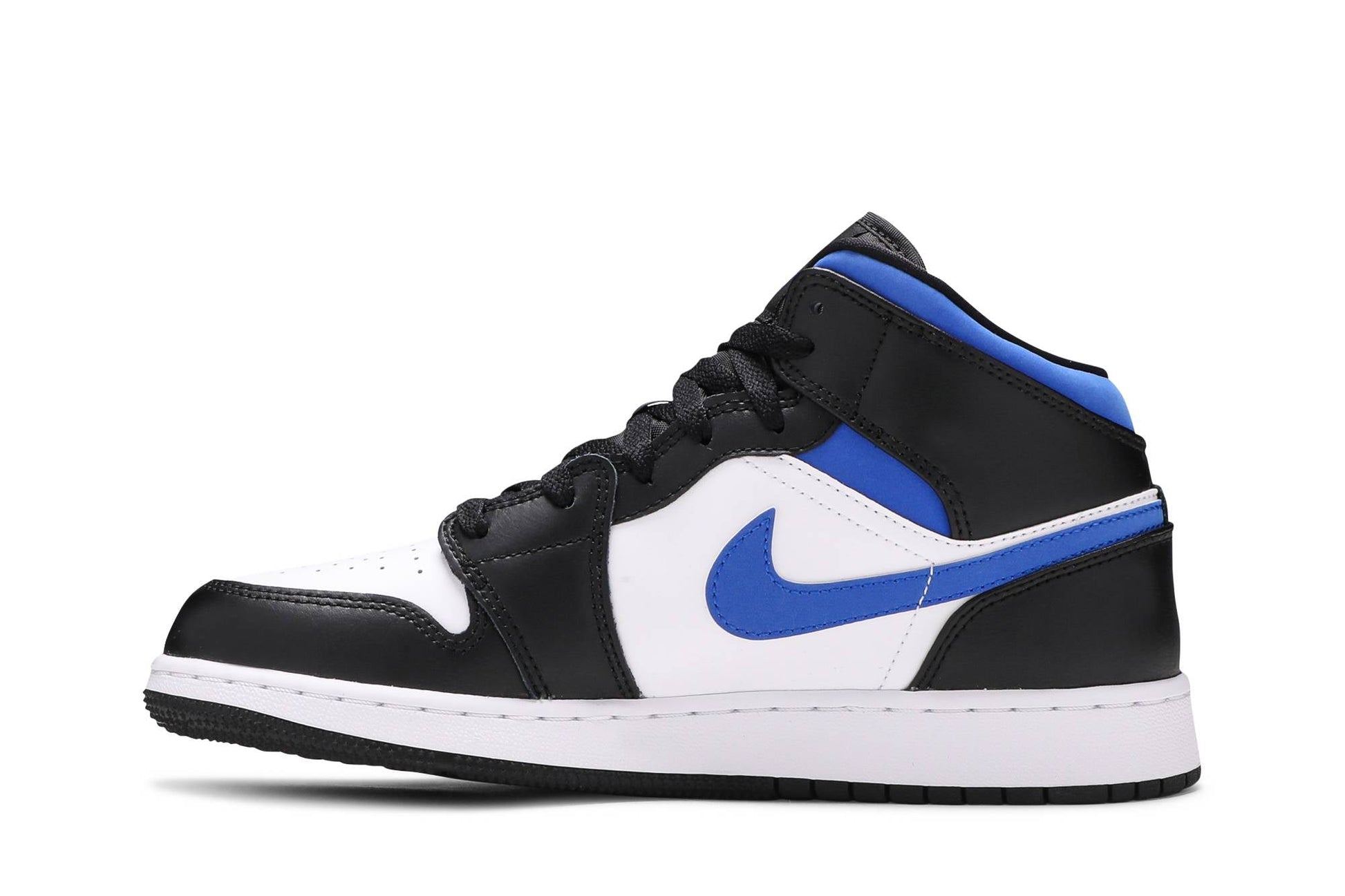 ( Grade School ) Air Jordan 1 Mid ‘Racer Blue’ 2021 554725-140
