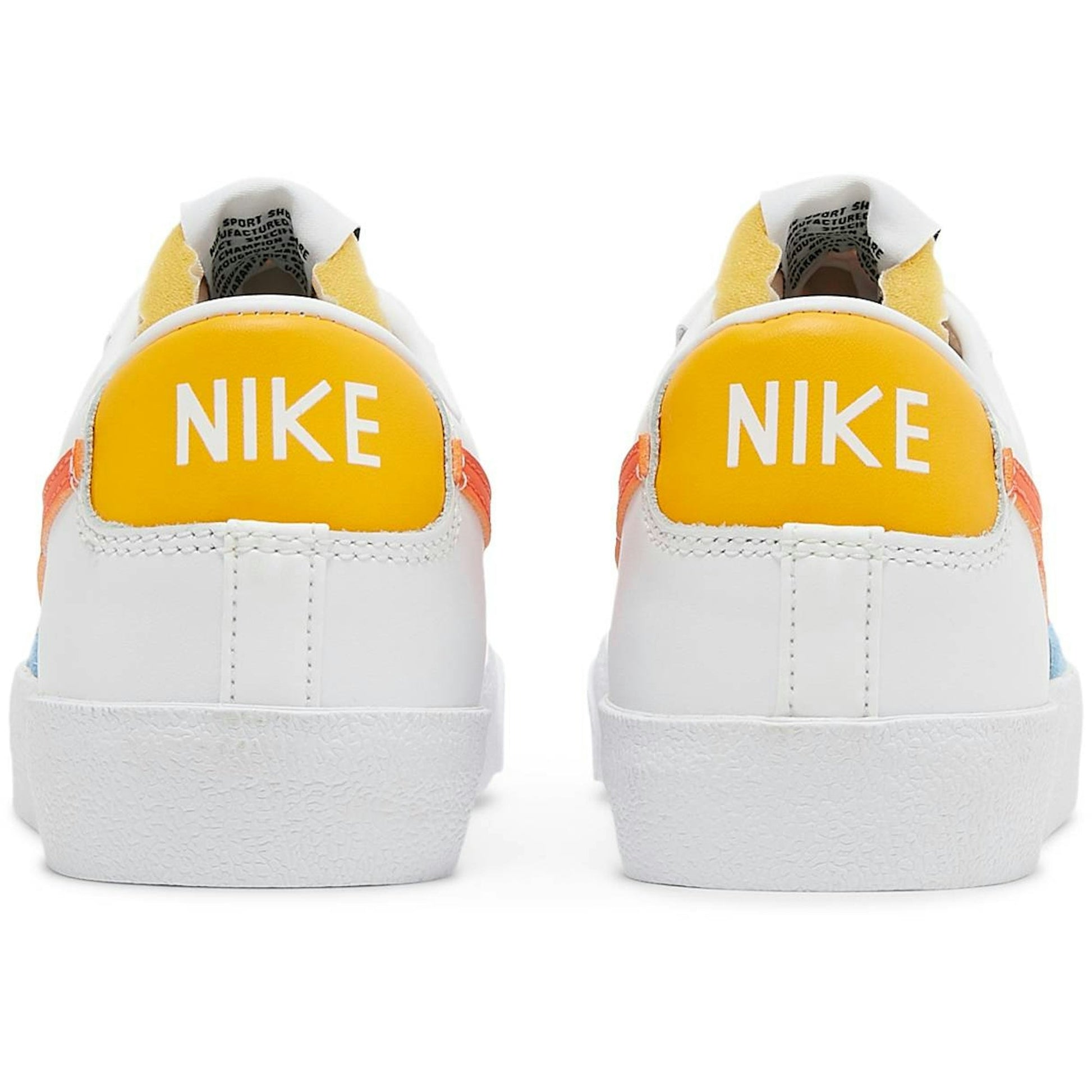 ( Women ) Nike Blazer Low ’77 ‘White Orange’ DC4769-105