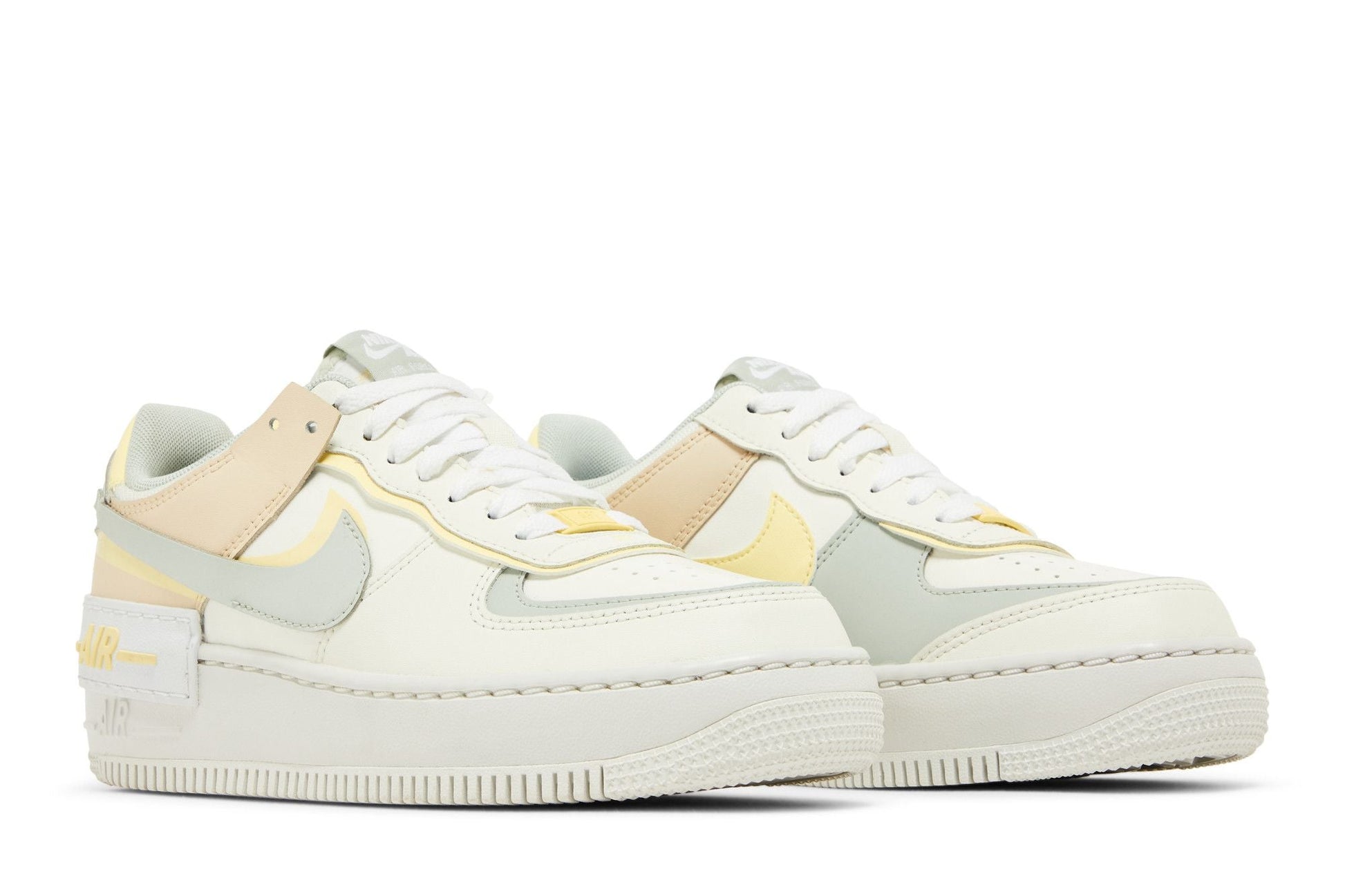 ( Women ) Nike Air Force 1 Shadow ‘Pearl White Citron Tint’ DR7883-101