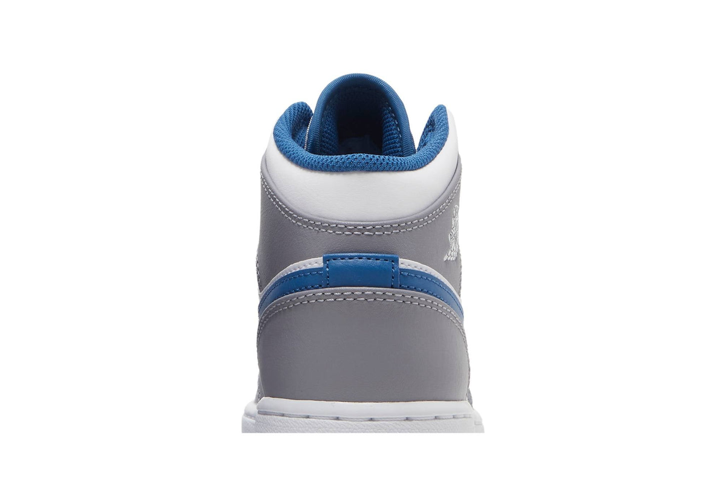 ( Grade School ) Air Jordan 1 Mid ‘Cement True Blue’ DQ8423-014