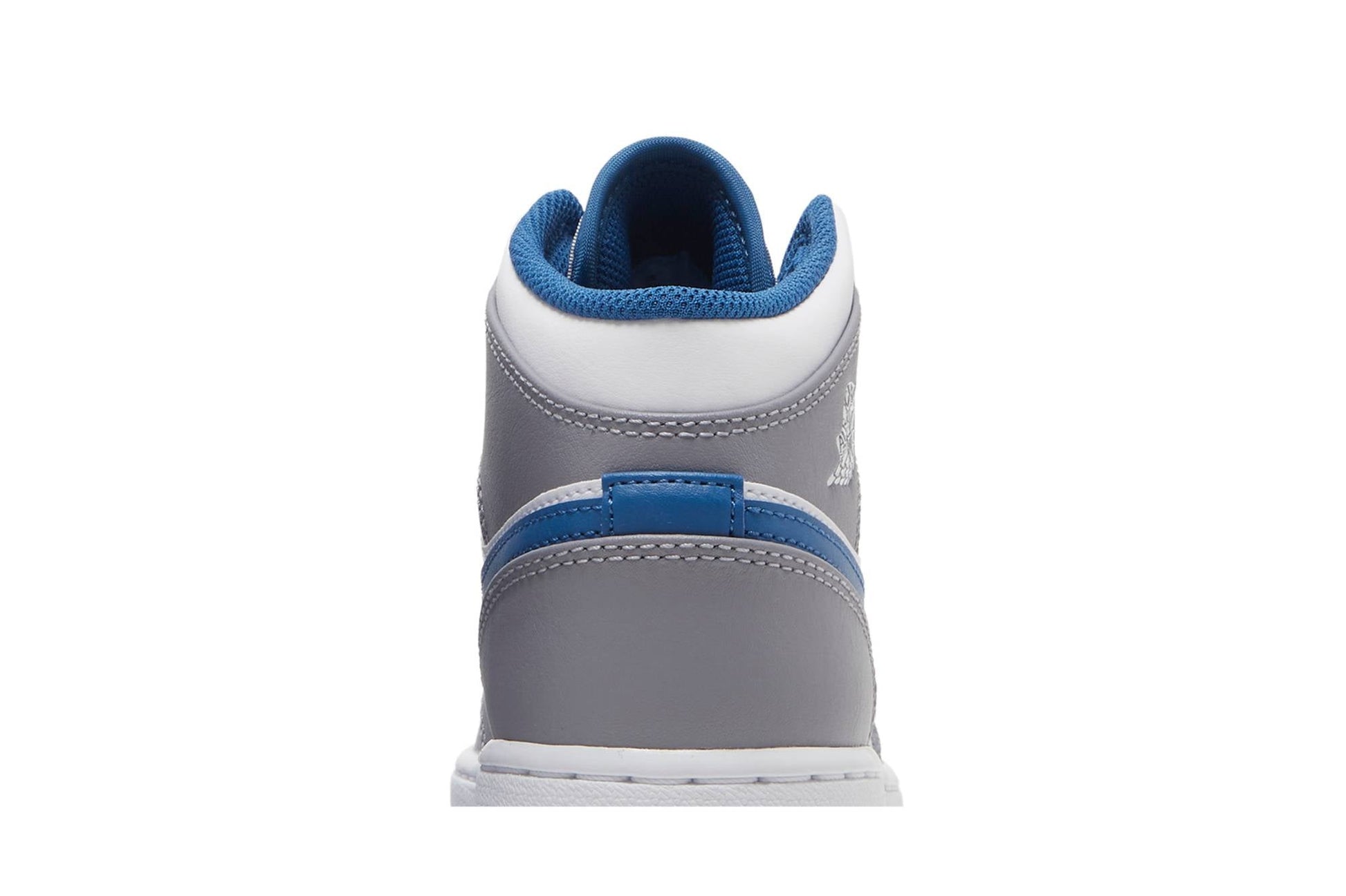 ( Grade School ) Air Jordan 1 Mid ‘Cement True Blue’ DQ8423-014