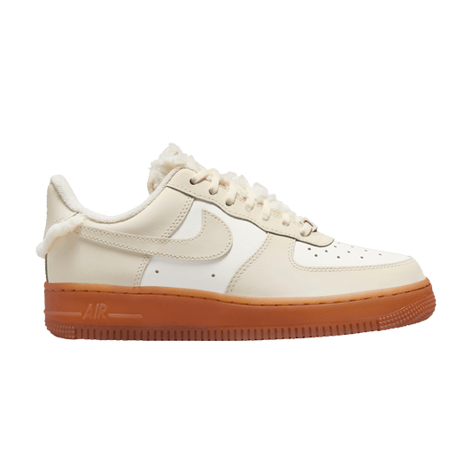 ( Women ) Nike Air Force 1 ’07 LX ‘Sail Gum Faux Fur’ FV3701-119
