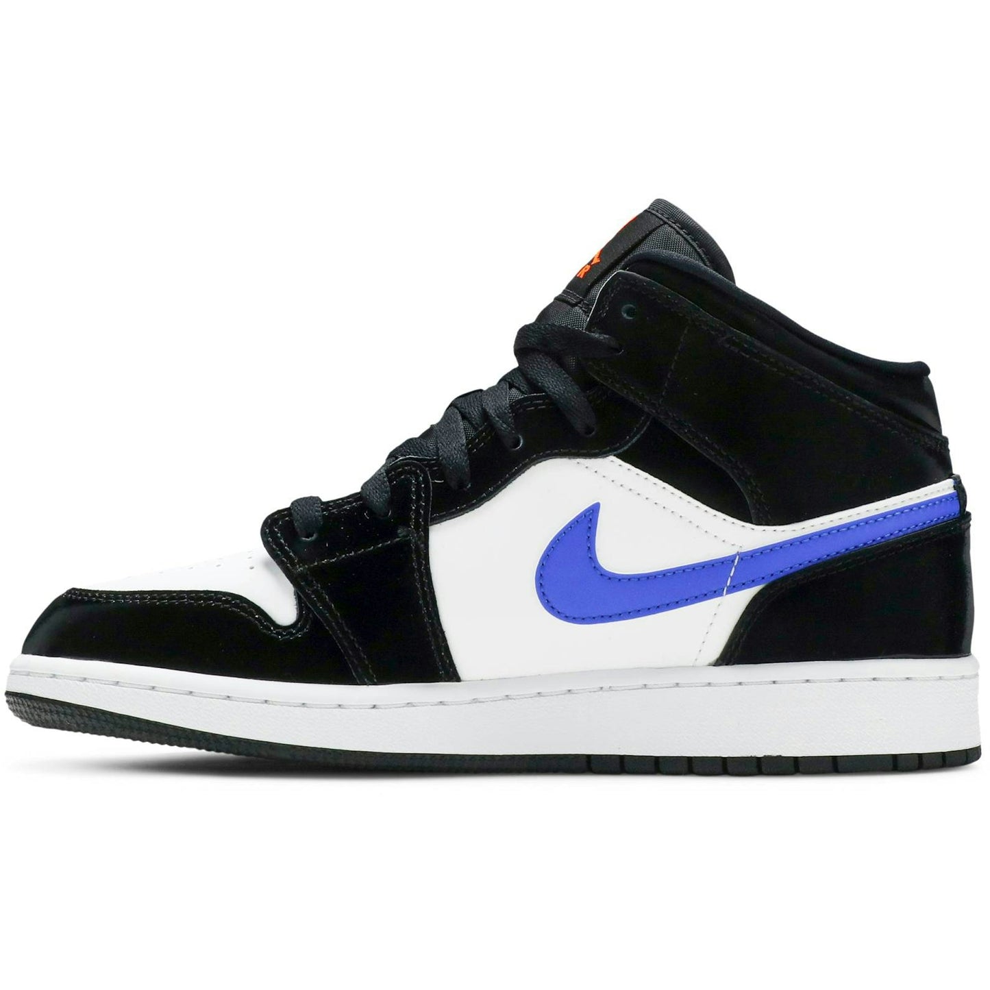 ( Grade School ) Air Jordan 1 Mid ‘Black Racer Blue’ 554725-084