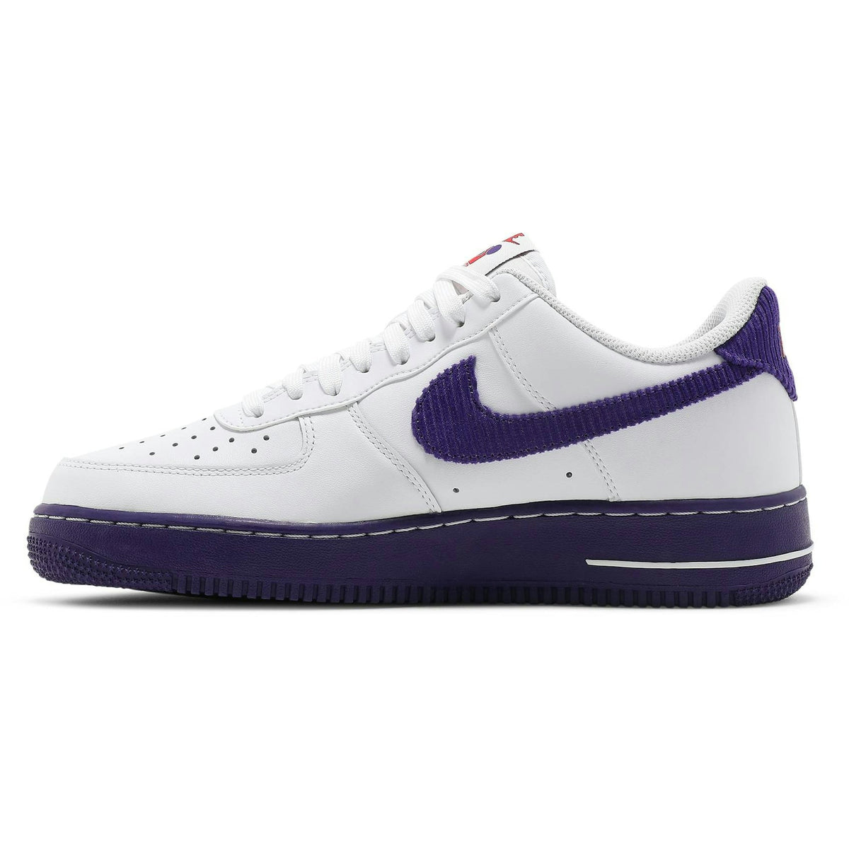 Nike Air Force 1 07 LV8 EMB White Court Purple DB0264-100