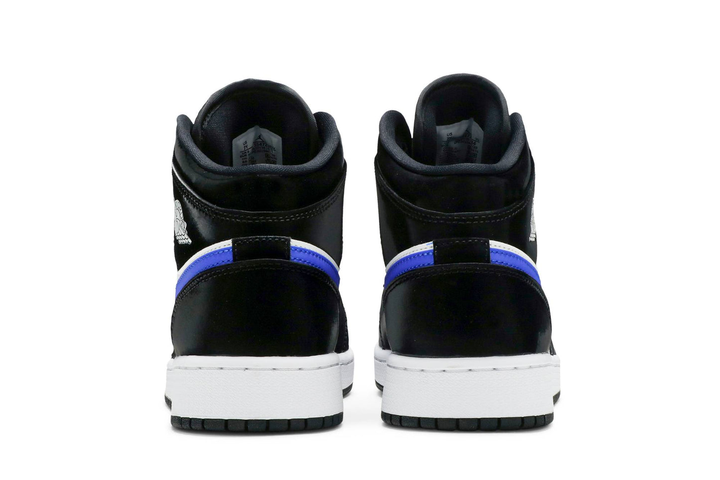 ( Grade School ) Air Jordan 1 Mid ‘Black Racer Blue’ 554725-084