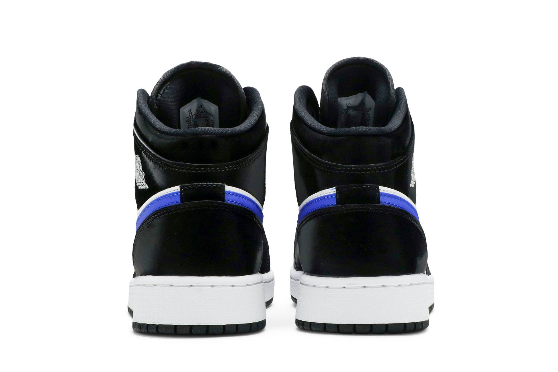 ( Grade School ) Air Jordan 1 Mid ‘Black Racer Blue’ 554725-084