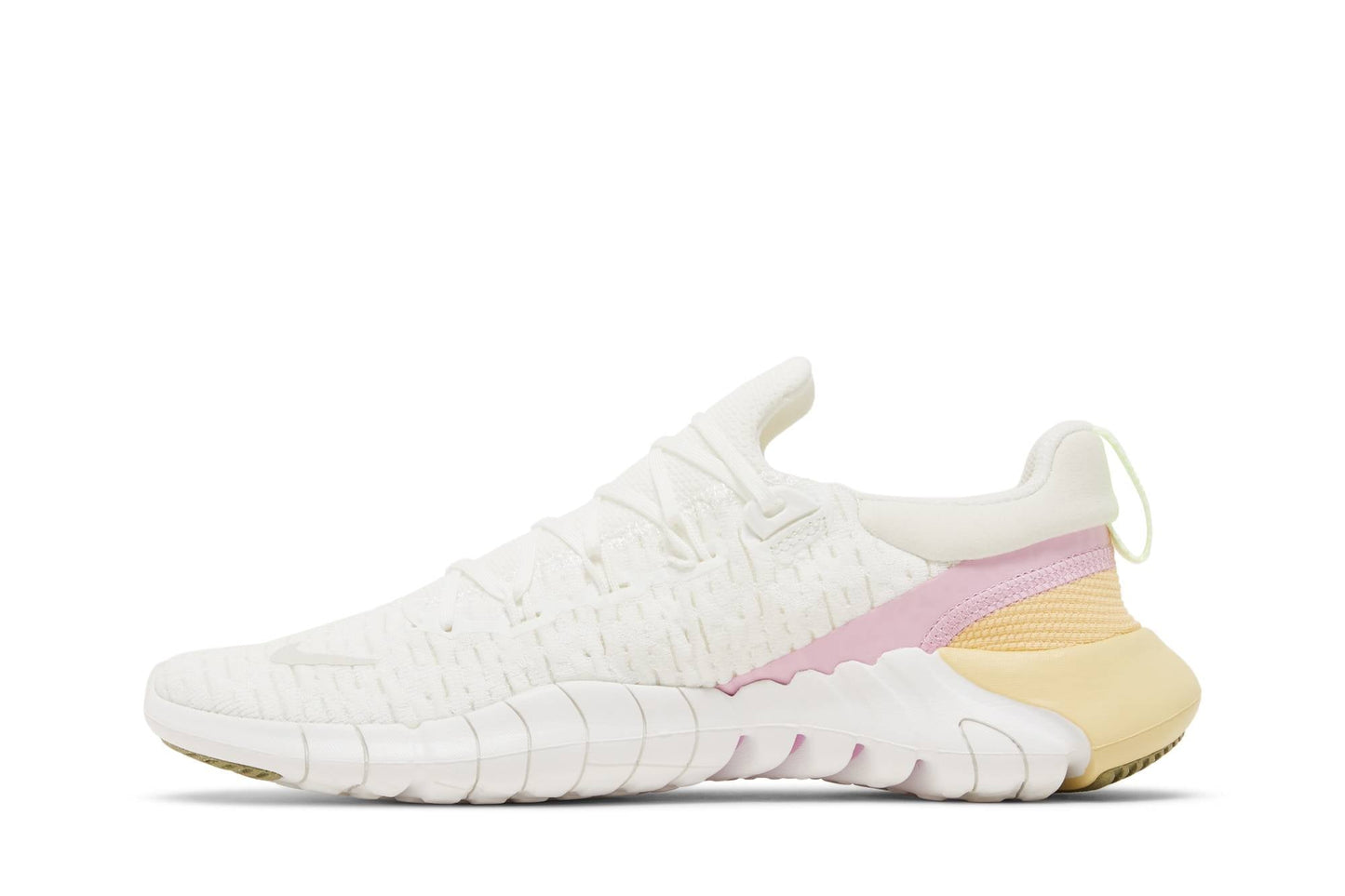 ( Women ) Nike Free Run 5.0 Summit White Light Arctic Pink CZ1891-100