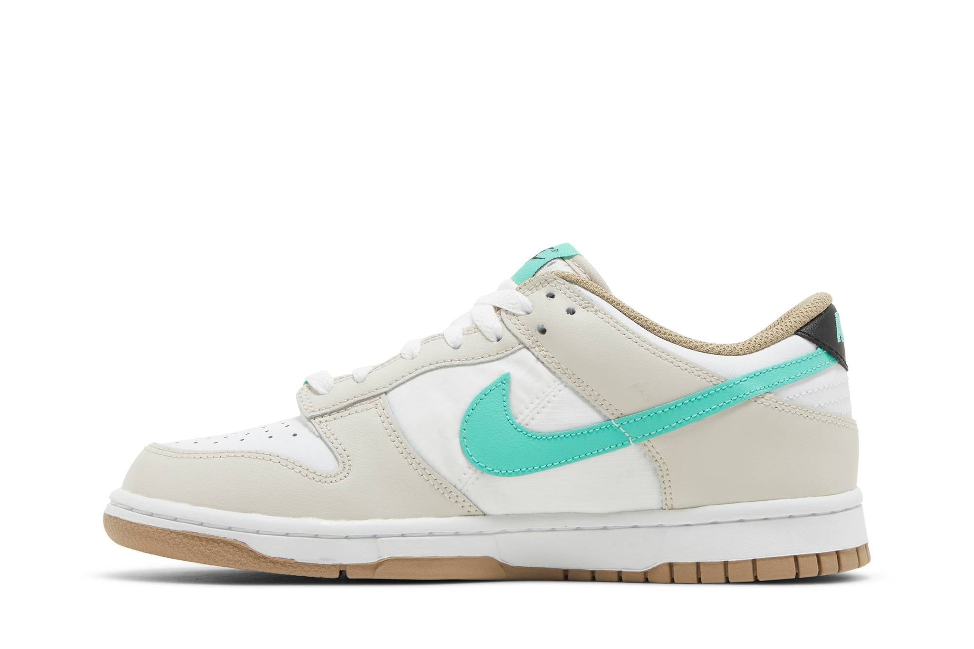 ( Grade School ) Nike Dunk Low ‘Split Seam White Tan Mint’ DX6063-131