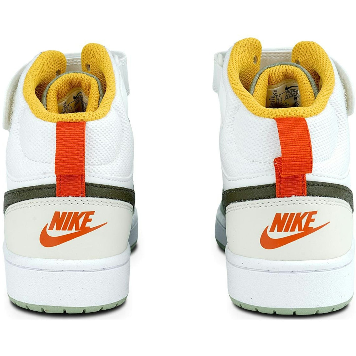 ( Youth ) Nike Court Borough Mid 2 Shoes ‘Off White Green’ FV3649-171